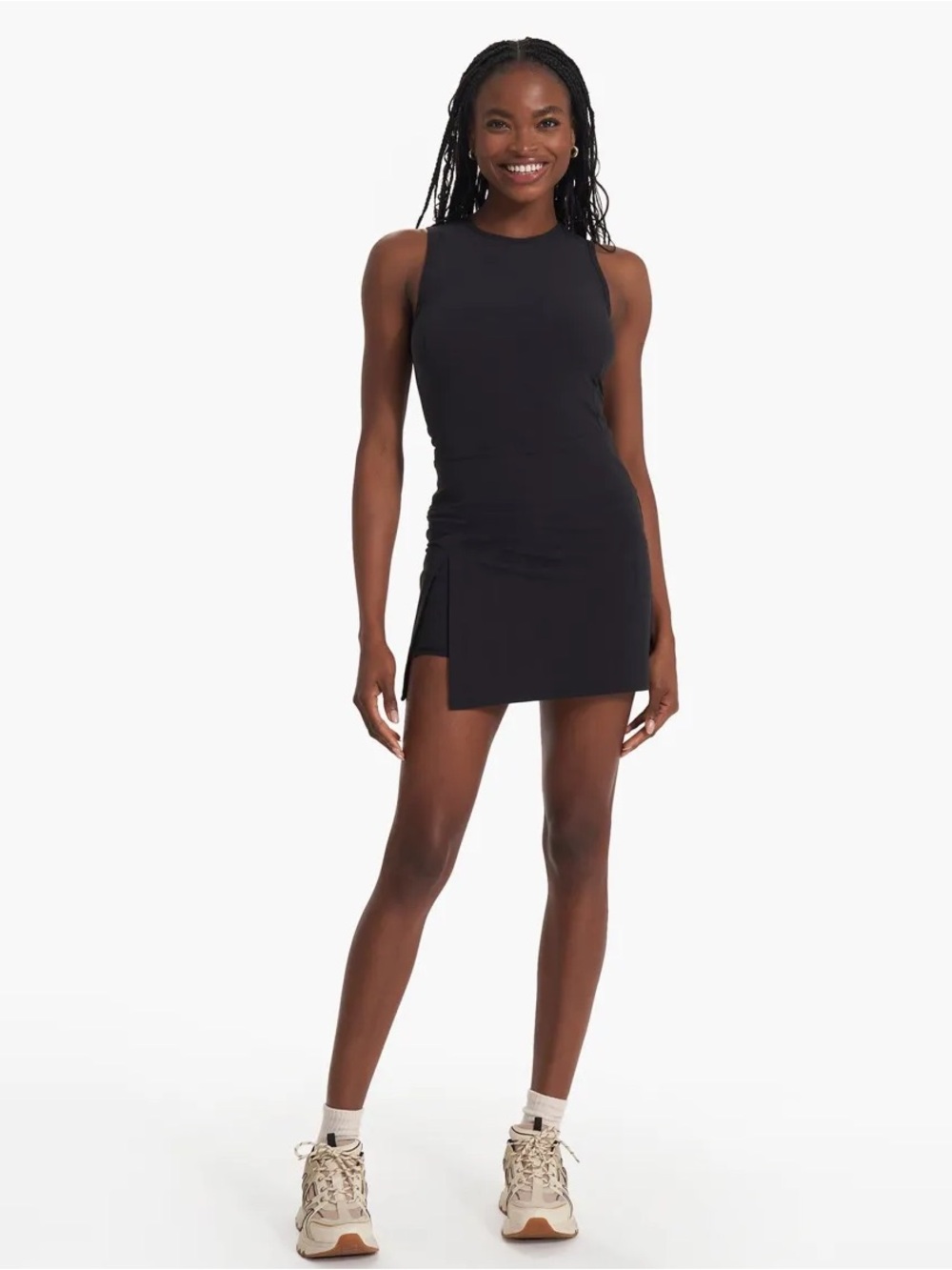 Vuori Topspin Dress Black Size Large
